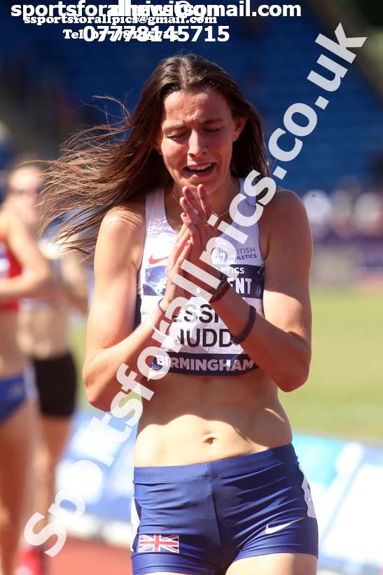 Womens 1500 metres, British World Championship Team Trials, Alexander Stadium, Birmingham